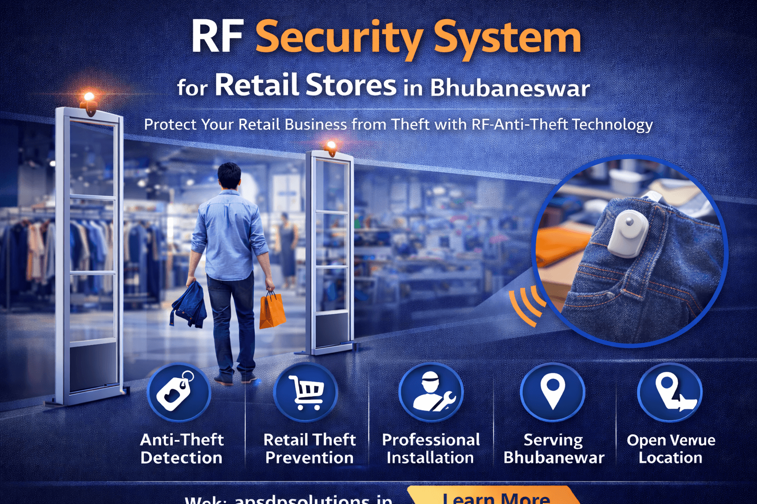 RF Security System for Retail Stores in Bhubaneswar